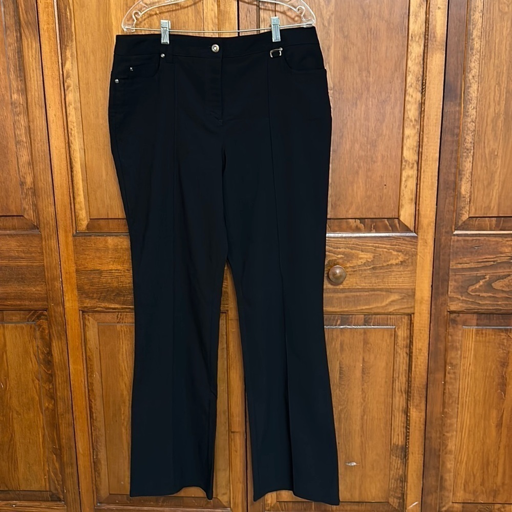 Style & Co. Flared Stretch Onyx Five Pocket used by Jeans Size 14 NWT